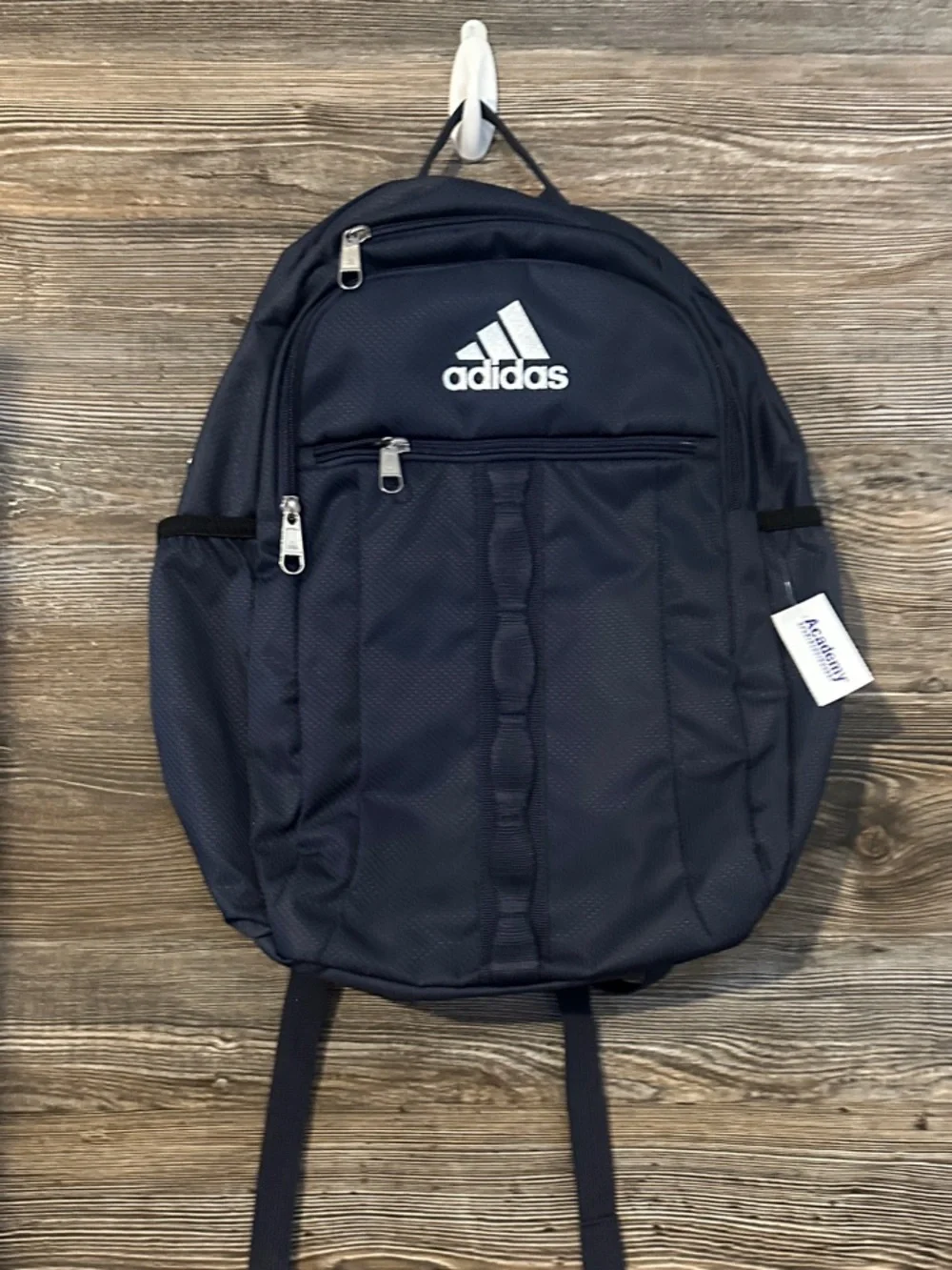NWT adidas Navy Silver Backpack - girls boys men women Stratton 4